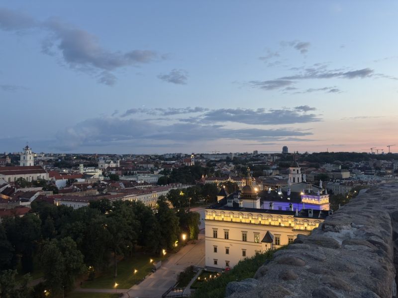 vaizdas nuo gedimino pilies kailno vaizdas nuo gedimino pilies kailno