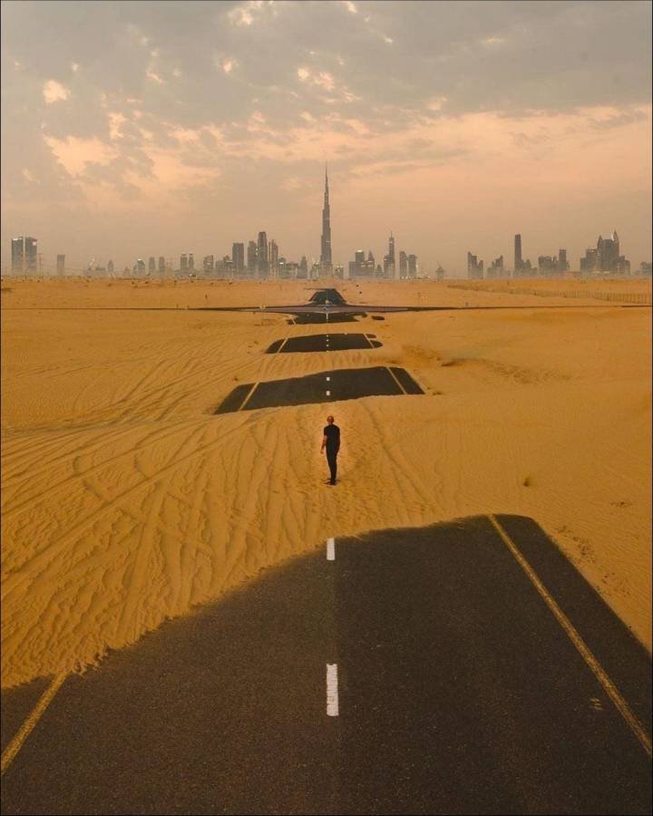 kelias i dubajų
